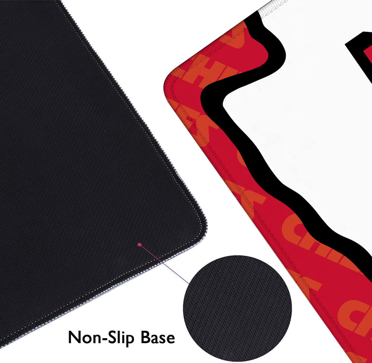 Mouse Pad Extended Large Gaming Desk Pad 31.5 x 11.8 Inch, XL Mousepad Topographic Mouse Pad with