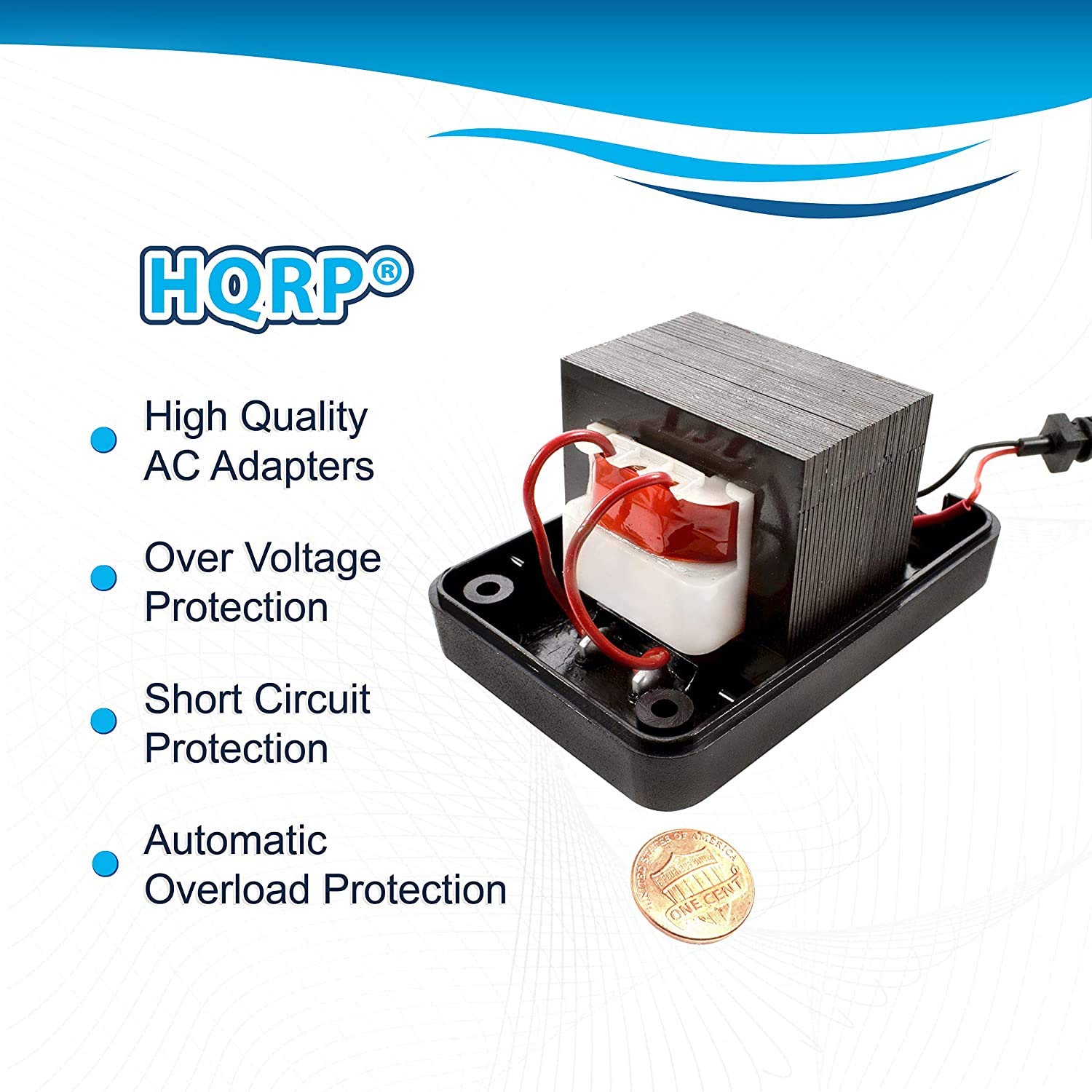 HQRP AC Adapter Compatible with Korg KM2 Mixer Karma N1 N1R N5 N5EX TR TR88 Triton LE Synthesizer