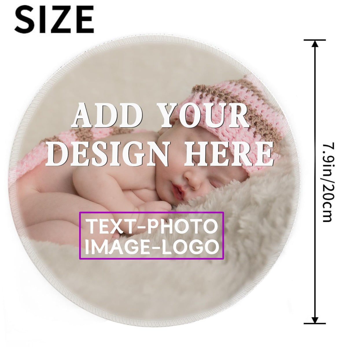 Custom Mouse Pad with Wrist Support，Ergonomic Personalized Mousepad,Add Personalized Photo & Text
