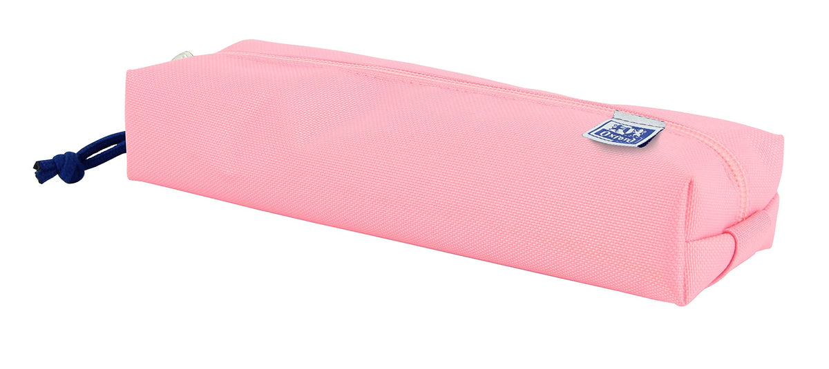 Oxford, Rectangular Pencil Case Kangoo with Rubber 22cm Pink