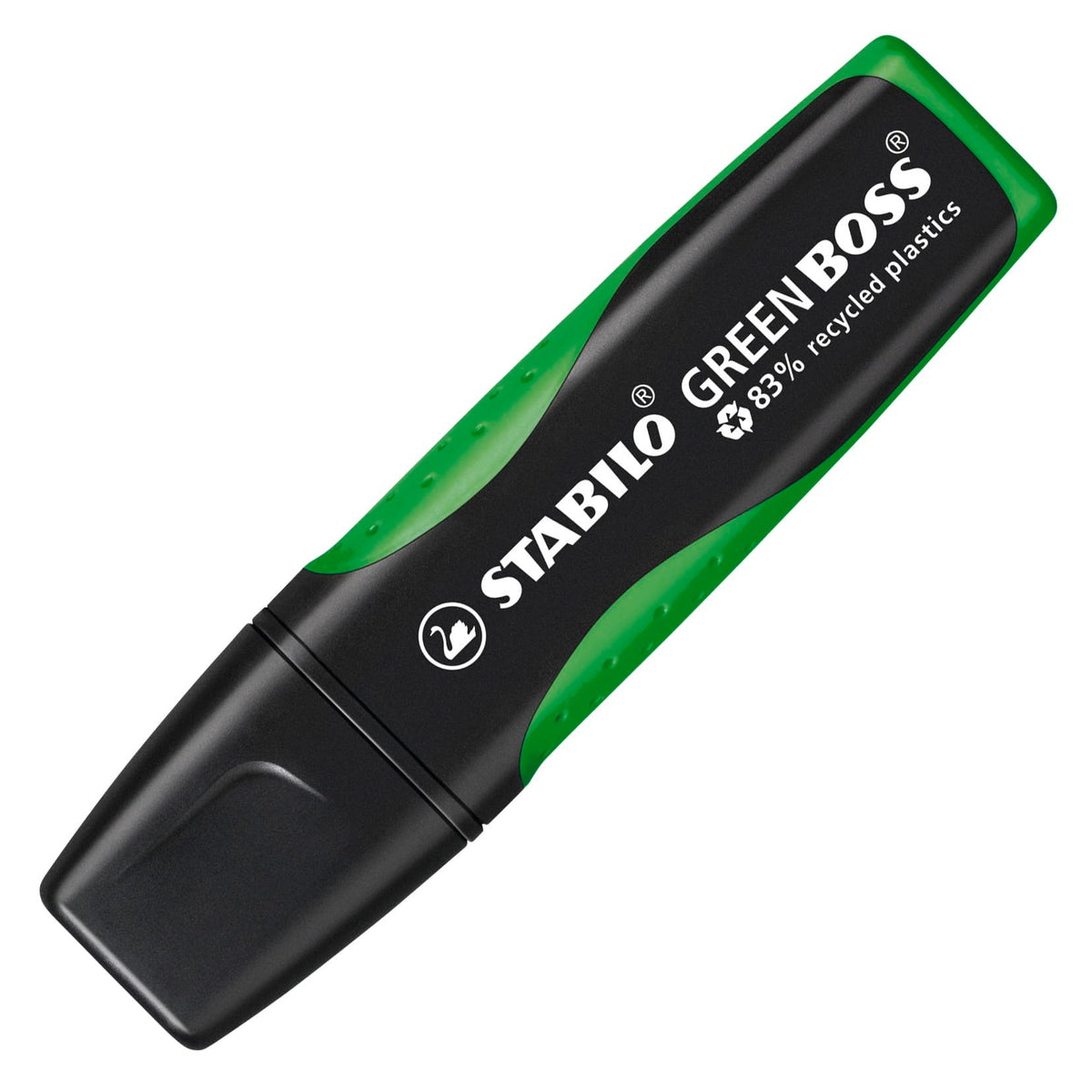 Highlighter - STABILO Green BOSS Wallet of 4 Assorted Colours