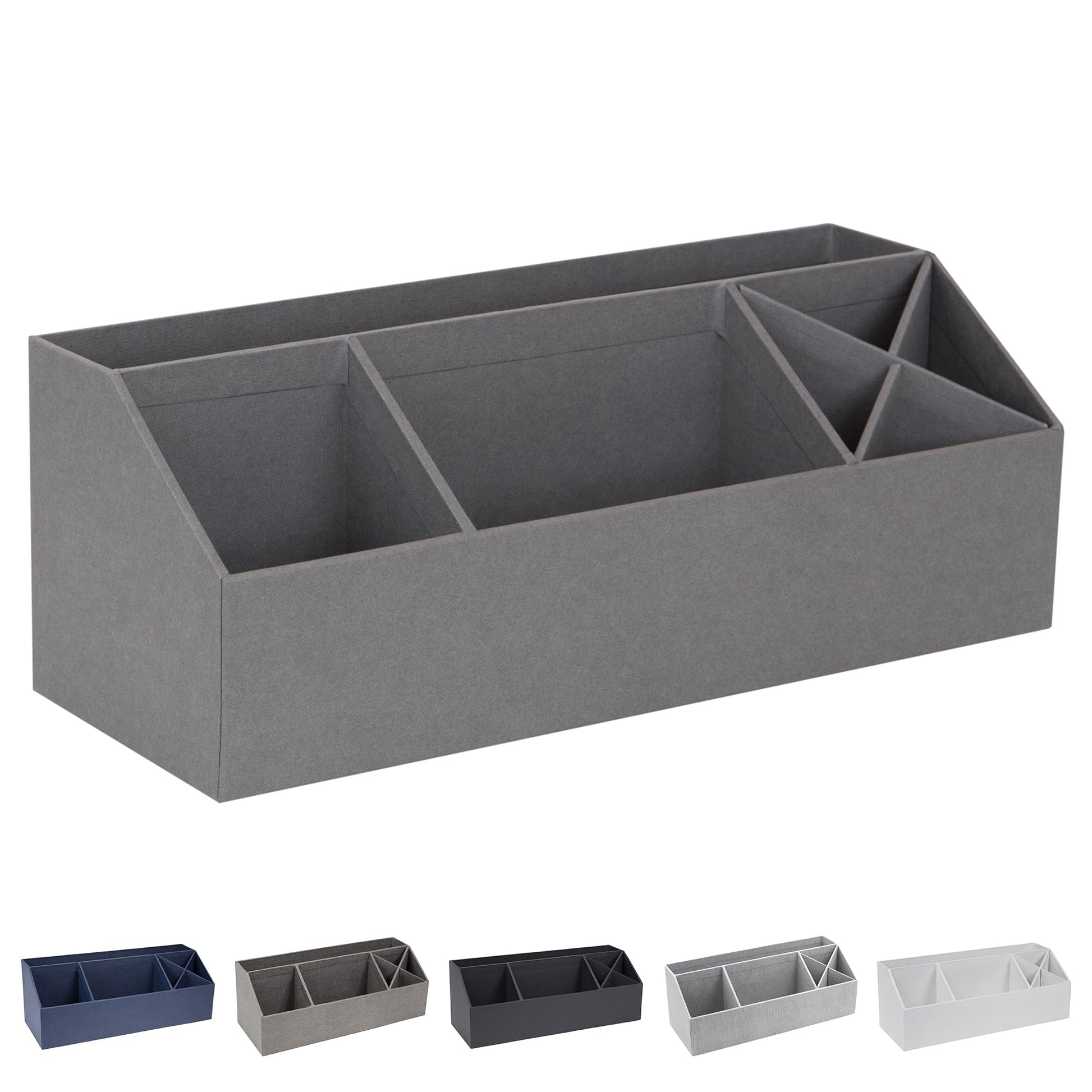 Bigso Elisa Desktop Organizer - Durable Office Desk Organizer with 7 Compartments for Office