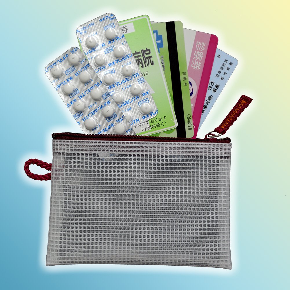 サクラクレパス Sakura Crepas Mesh Case, Clear B6, Blue, UNC-B6#36