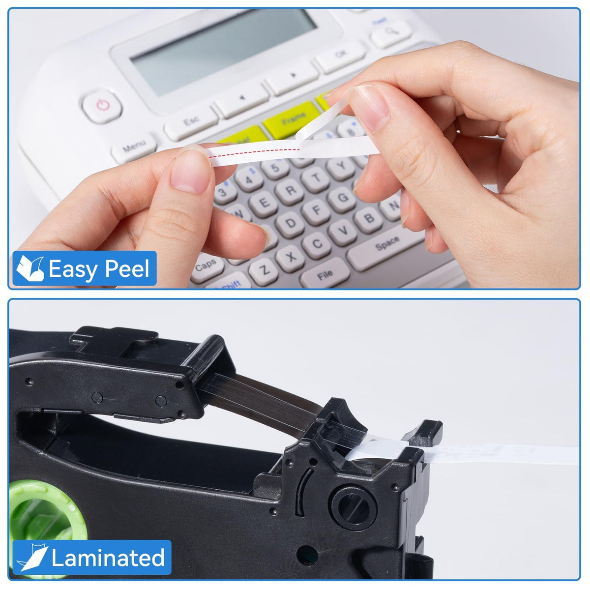 6mm Label Tape Replacement for Brother P Touch TZe-211 TZe211 TZe TZ Tape