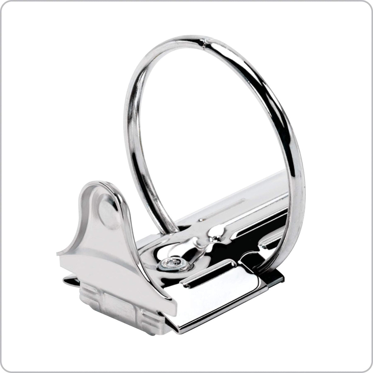 Cardinal Economy 3 Ring Binder, 1.5 Inch, Presentation View, Black, Holds 350 Sheets, Nonstick, PVC