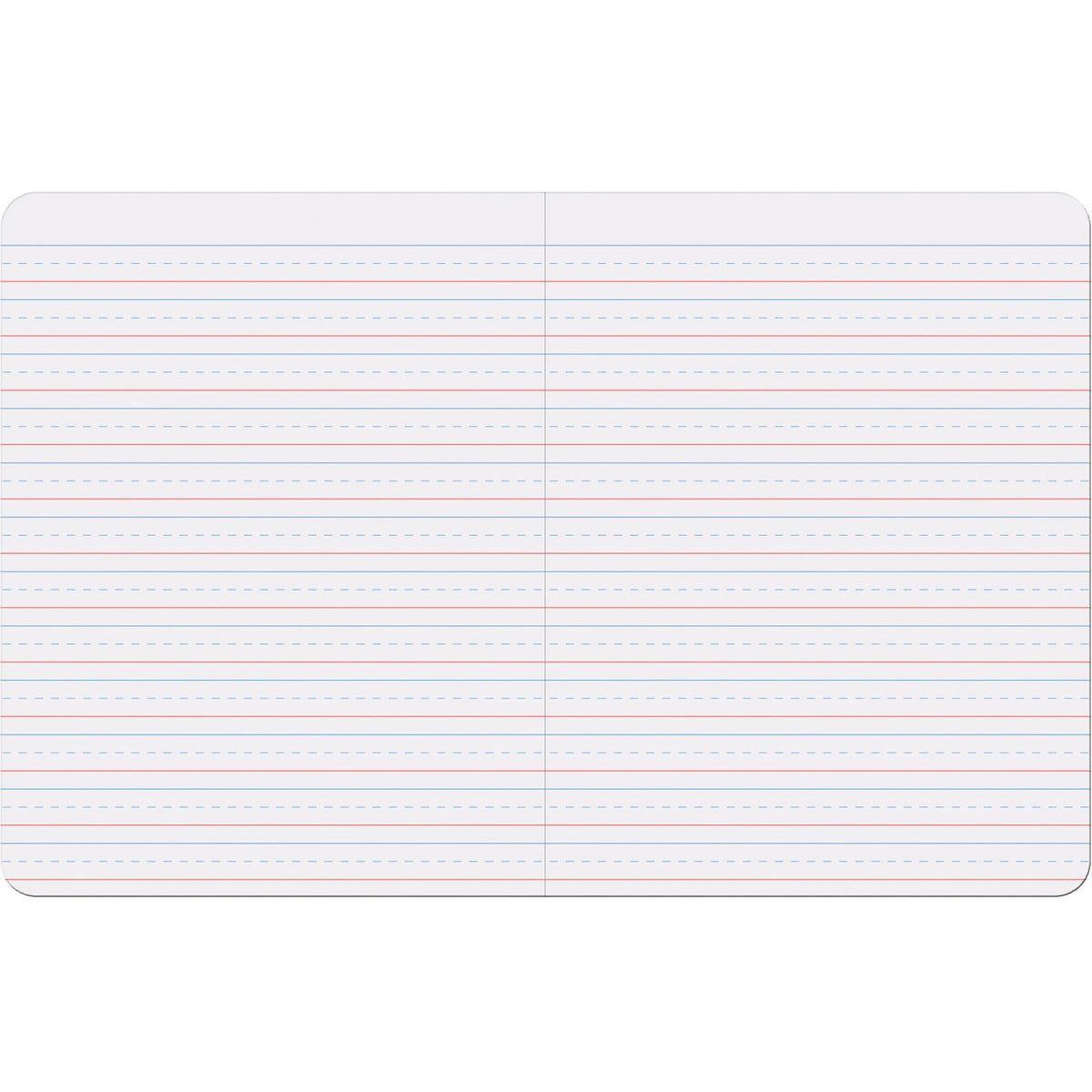 Pacon Composition Book, D'Nealian 1-3, Zaner-Bloser 2-3, Illustration Boxes/College Rule, Blue