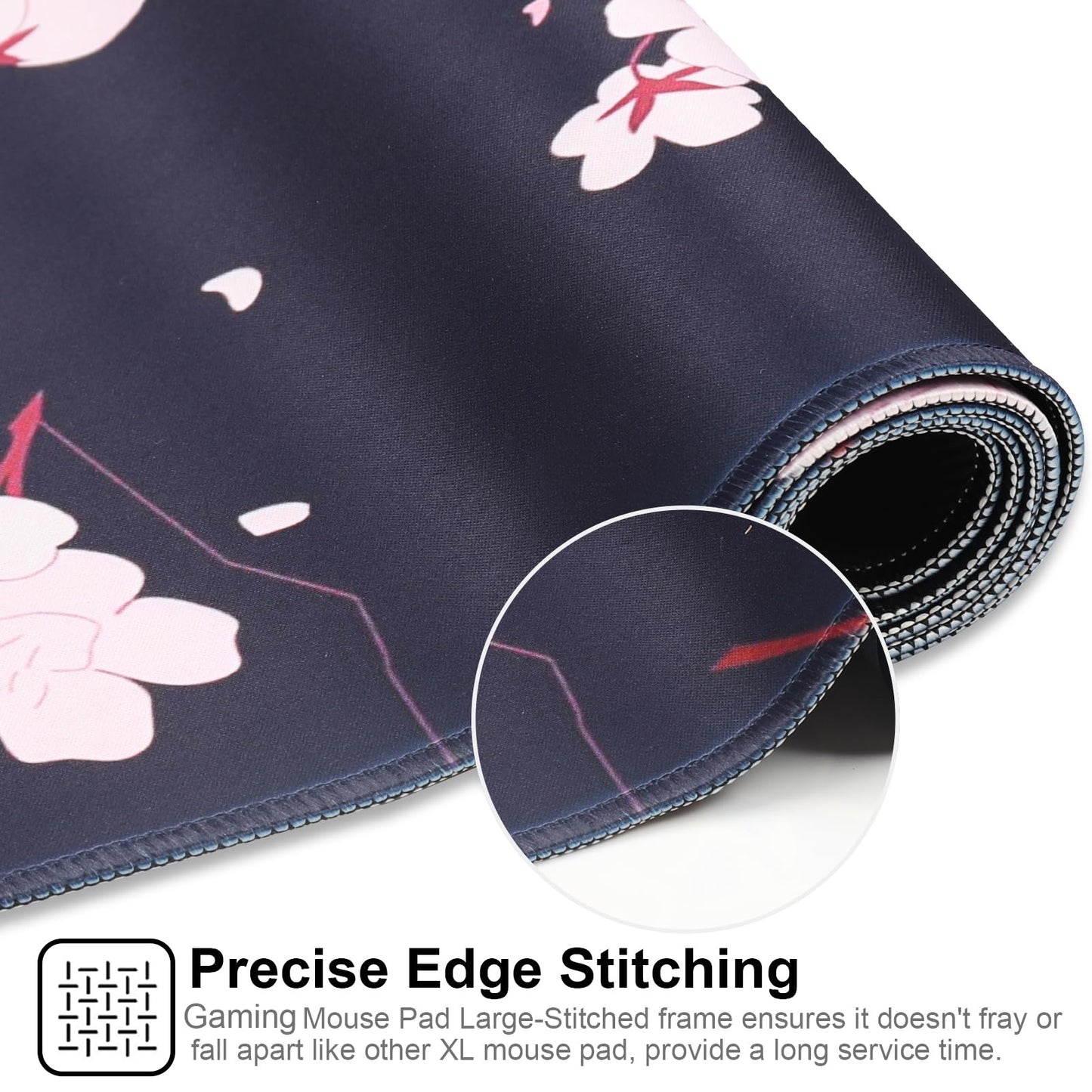 Cmhoo XXL Gaming Mouse Pad 35.4x15.7 Professional Large Mouse Pad & Computer Game Mouse Mat-90x40