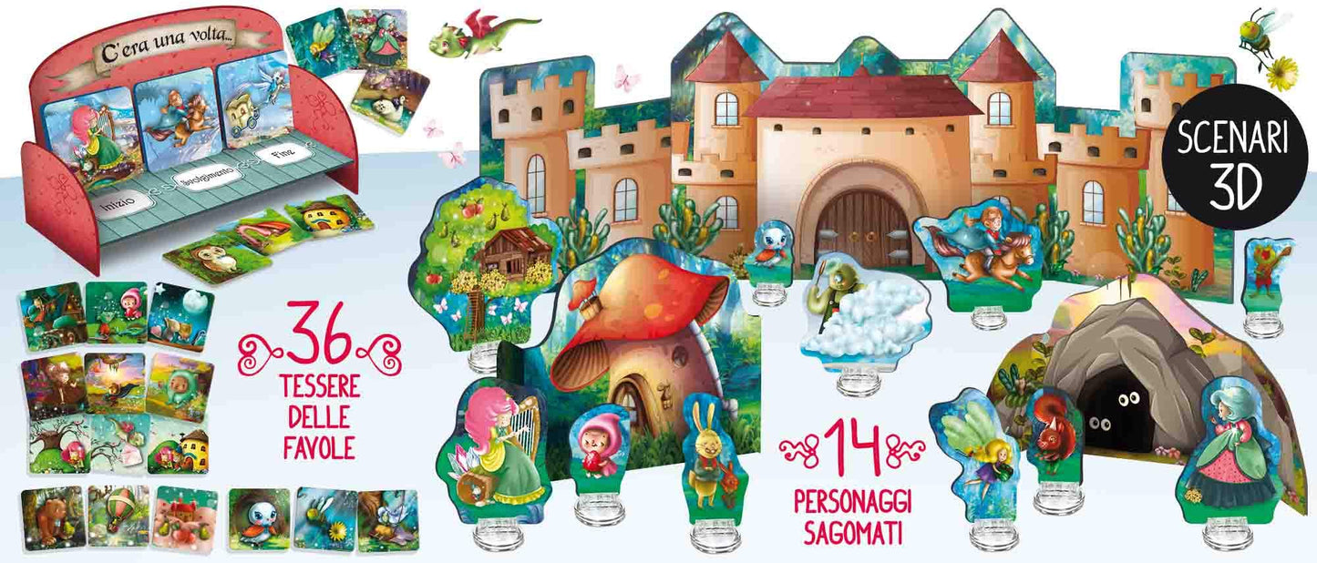 Liscianigiochi - Montessori The Inventafavole del Mondo fantastico, 95216