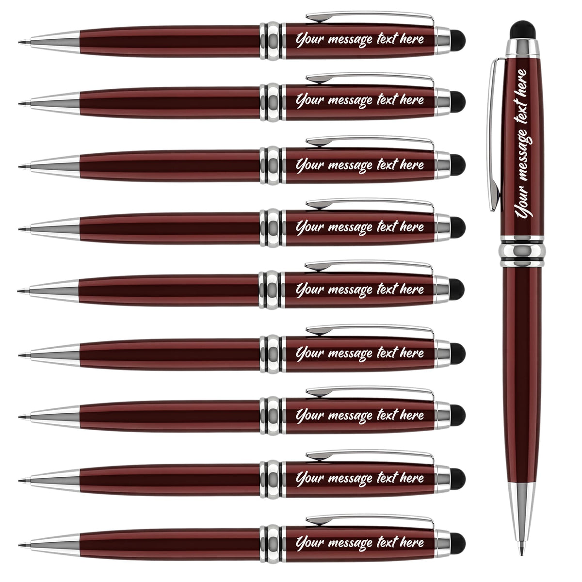 Ancolo Personalized retractable pens Gift for Bank, Office, Hotel Lobbies