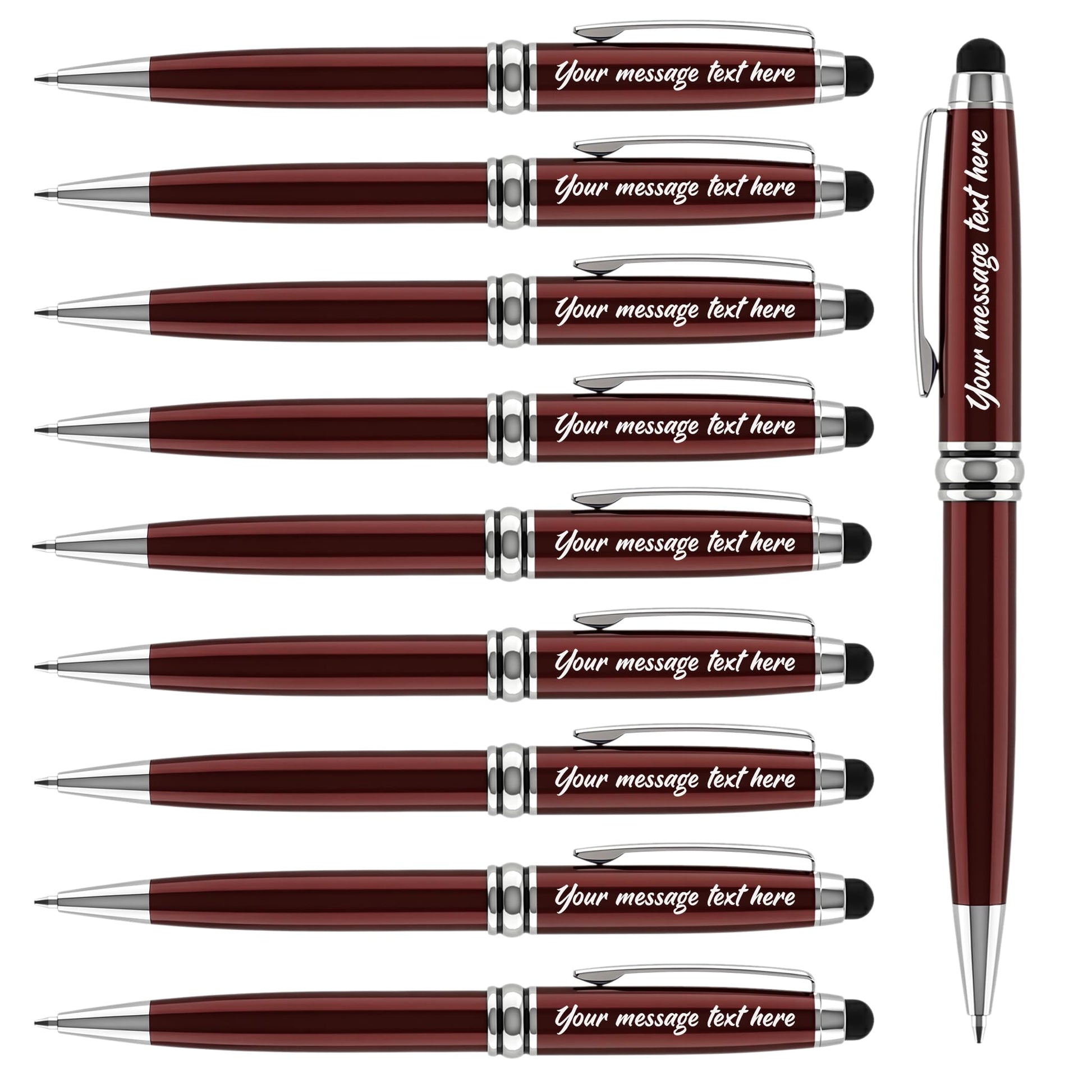 Ancolo Personalized retractable pens Gift for Bank, Office, Hotel Lobbies
