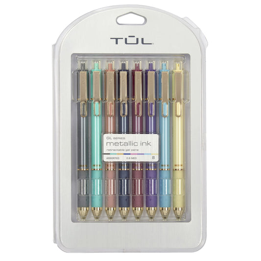 TUL® GL Series Retractable Gel Pens, Medium Point, 0.8 mm, Assorted Barrel Colors, Assorted
