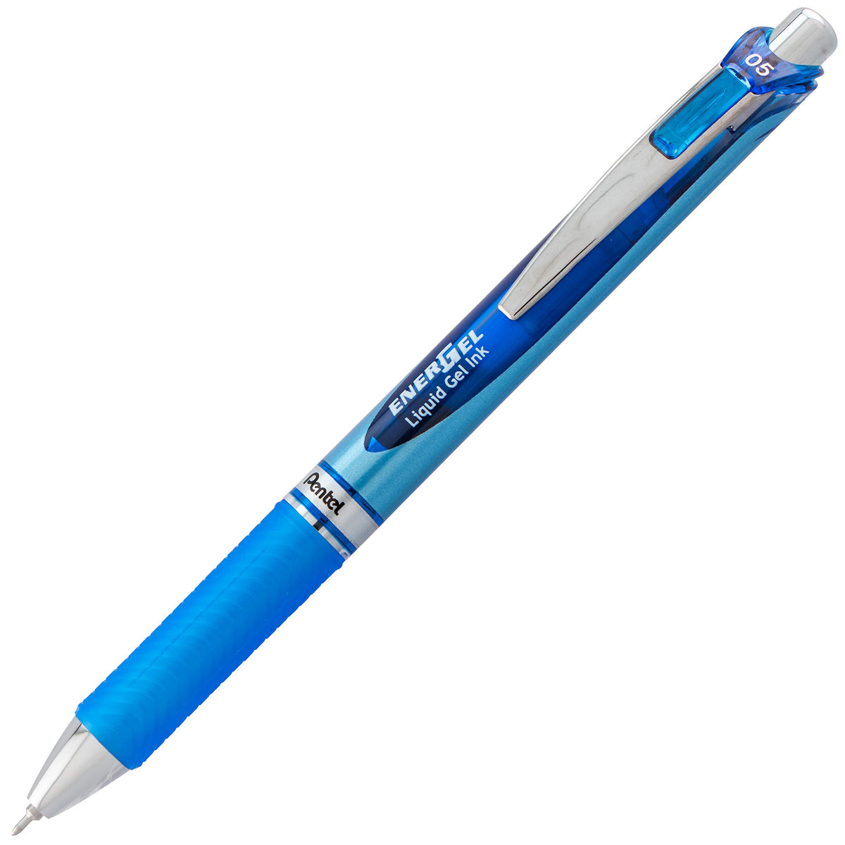 Pentel® EnerGel™ RTX Retractable Liquid Gel Pens, Fine Point, 0.5 mm, 54% Recycled, Assorted Barrel