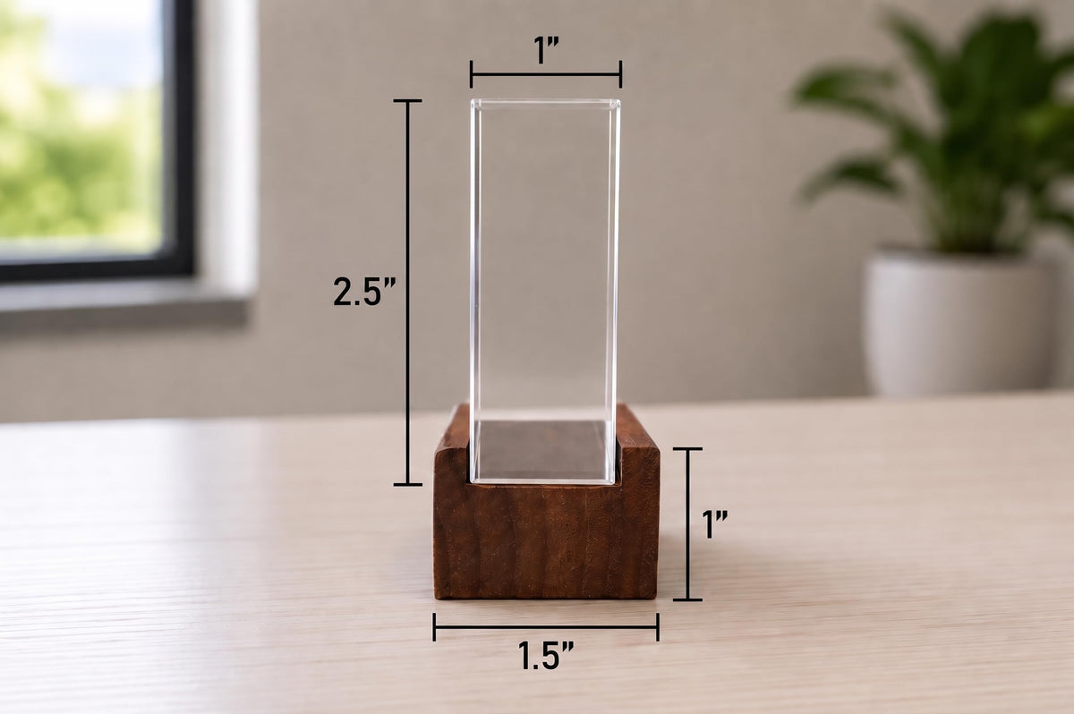 Lasercrafting Personalized Acrylic Office Desk Name Plate, Laser Engraved
