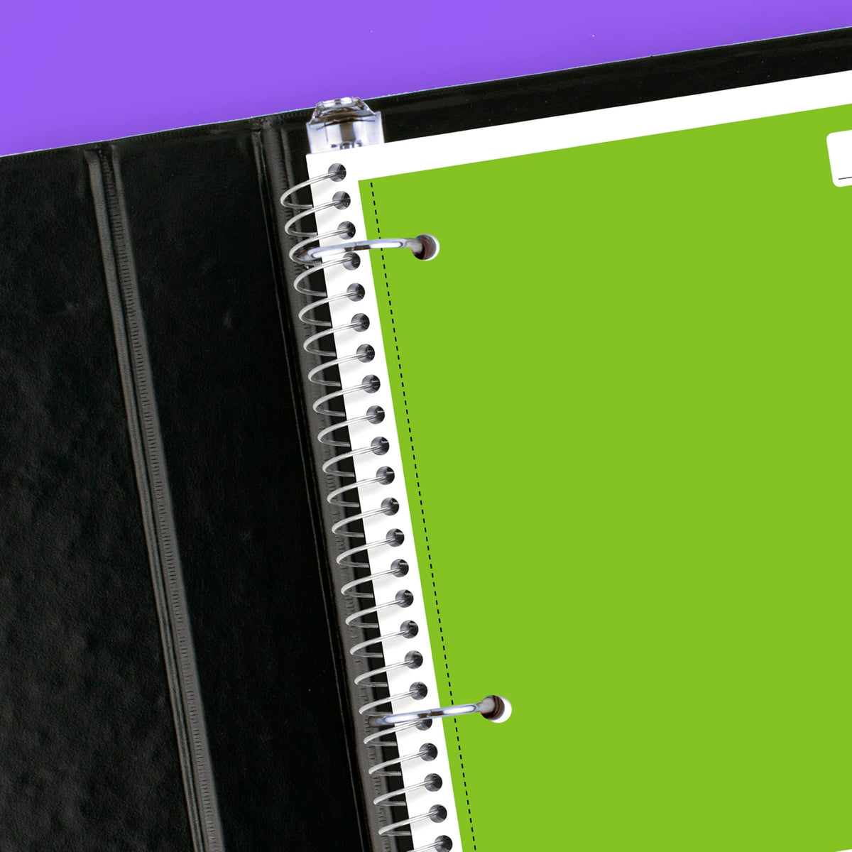 Mead Spiral Notebook, 1 Subject, Wide Ruled Paper, 8" x 10-1/2", 70 Sheets, Selected Colors Will