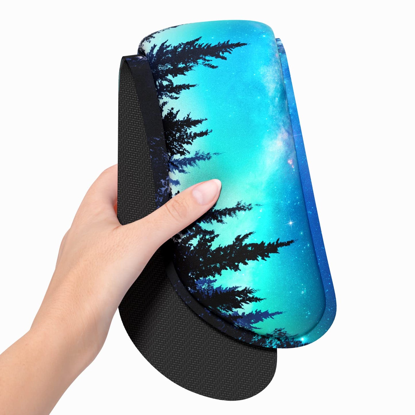 Dapesuom Enlarge Keyboard Wrist Rest, Memory Foam Wrist Cushion for Desk Mats Support, Cute Typing