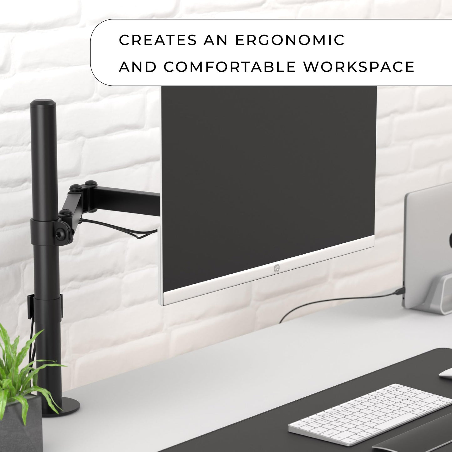 HumanCentric VESA Mount Adapter for HP M Series & 5 Series Monitors