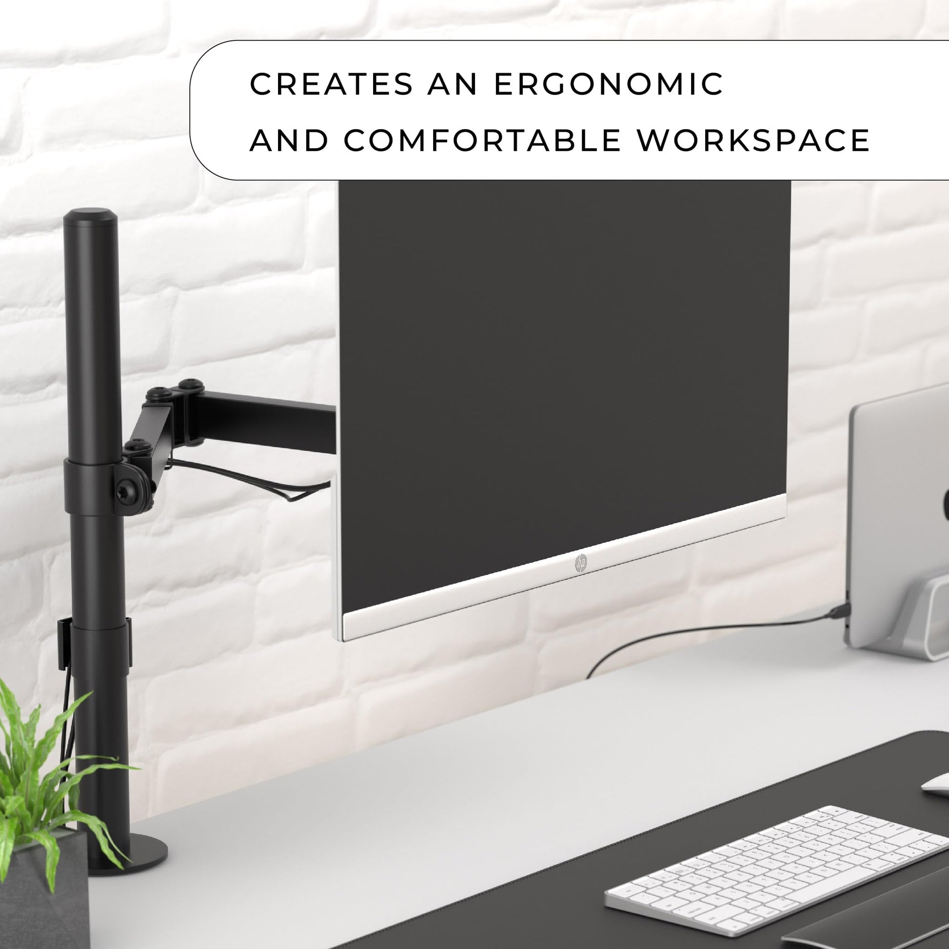 HumanCentric VESA Mount Adapter for HP M Series & 5 Series Monitors