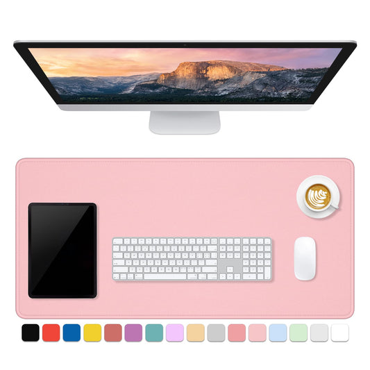 Dapesuom Large Gaming Mouse Pad, Extended Mouse Mat with Stitched Edges, Full Size Keyboard Pad