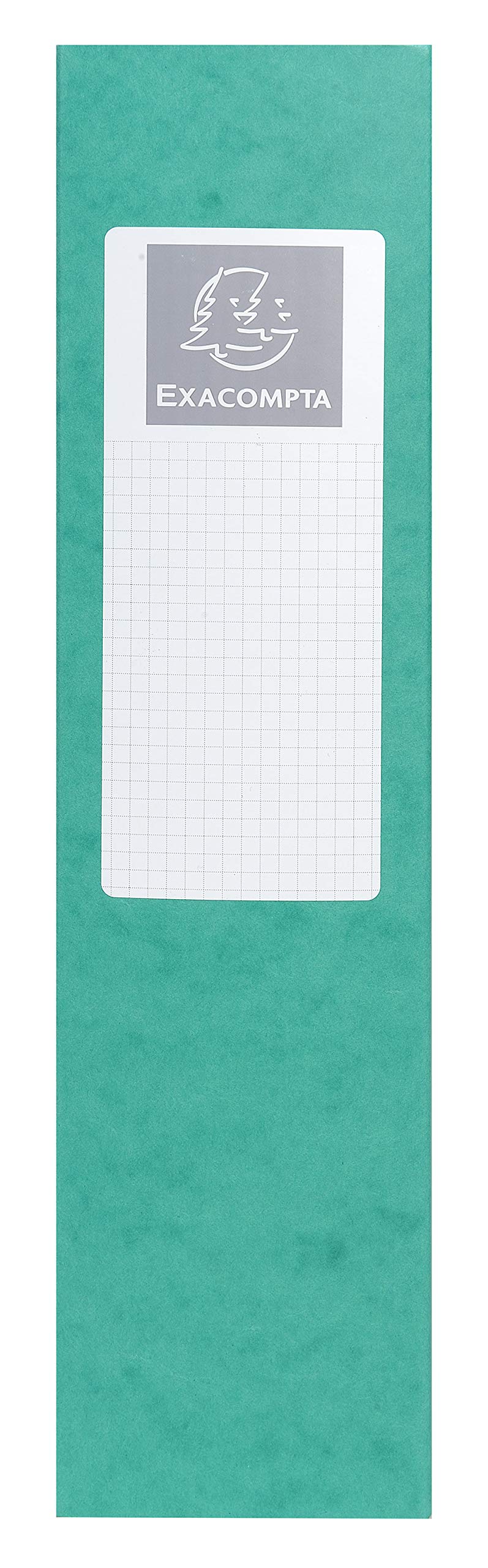 Exacompta A4 Pressboard Filing Box, 600 GSM, 80 mm Spine, Green