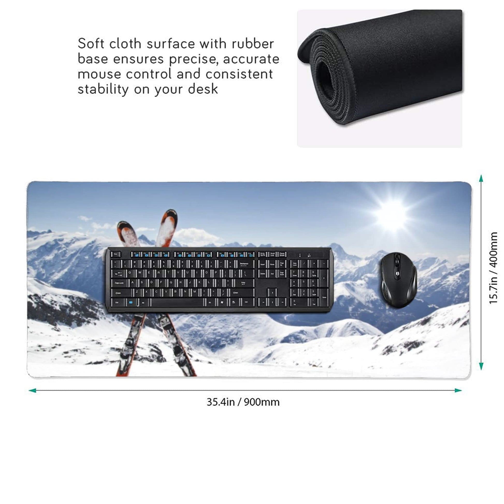 Custom Extended Gaming Mouse Pad Personalized Add Your Own Photo Picture Text Large Mouse Mat