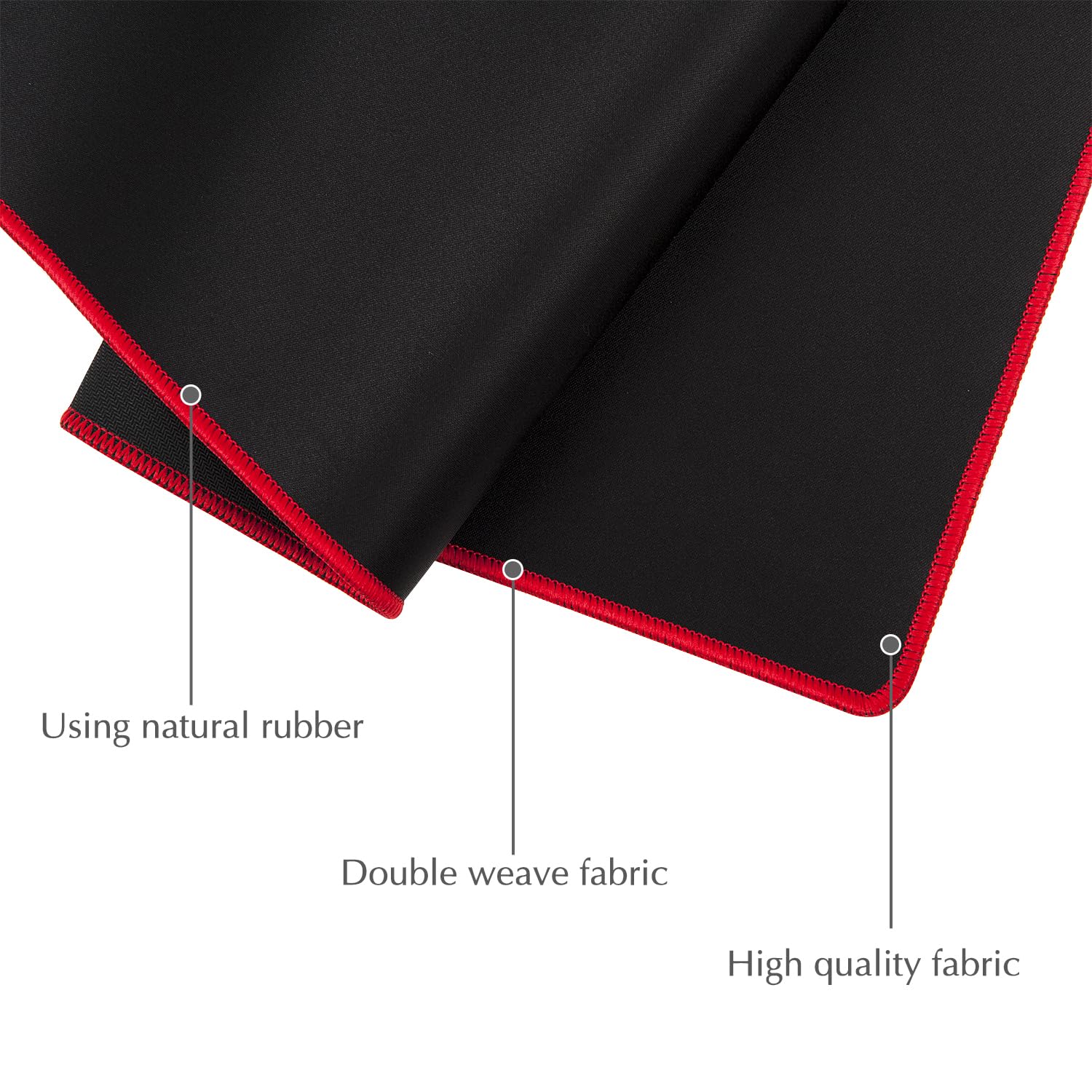JIALONG Extended Gaming Mouse Pad Keyboard Desk Mat for Gaming & Office