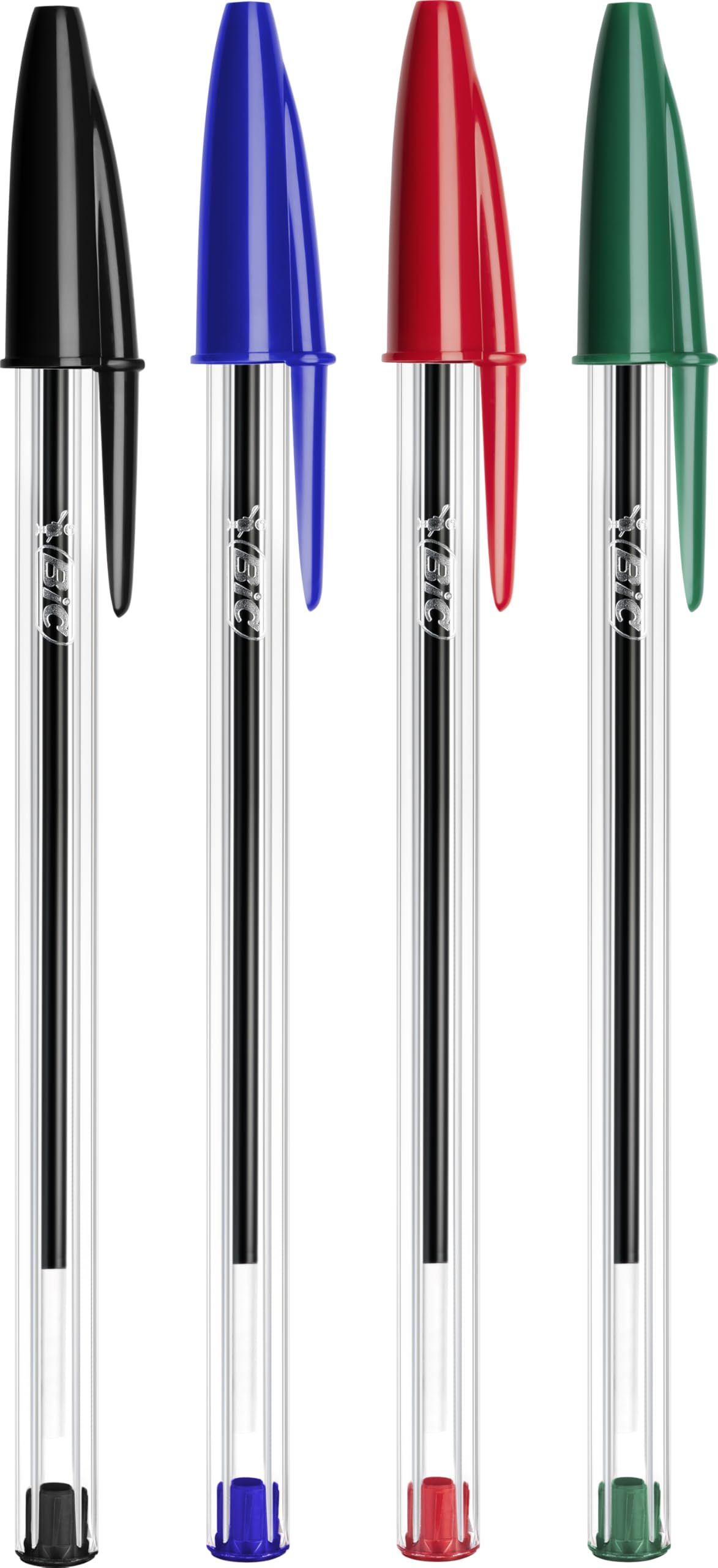 BIC Cristal Original Ballpoint Pens Medium Point (1 mm) – Perfect for School and Office – Assorted
