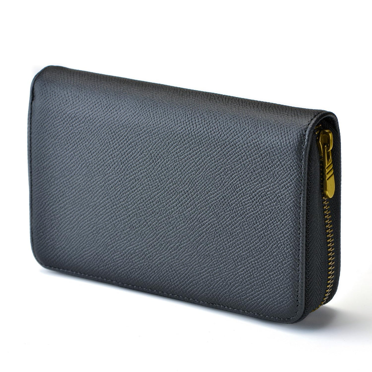 Fountain Pen Case Genuine Leather Pen Case 10 Divided Slots Black, Rollerball Pen Holder Handmade