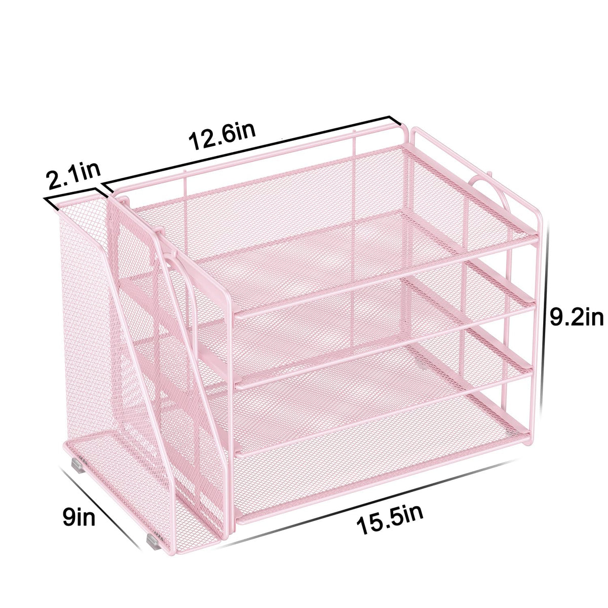 Spacrea Desk Organizers and Accessories, Paper Organizer for Desk with File organizer, Desk