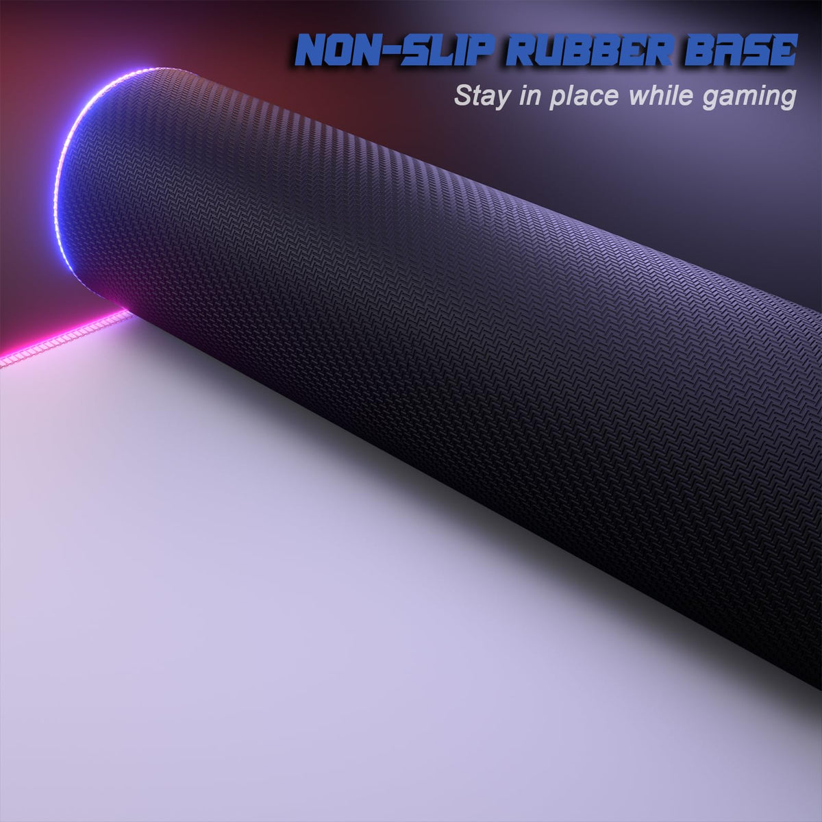 ITNRSIIET RGB Gaming Mouse Pad, Full Desk XL Extended Large Gaming Mousepad, 12 Lighting Modes 30%