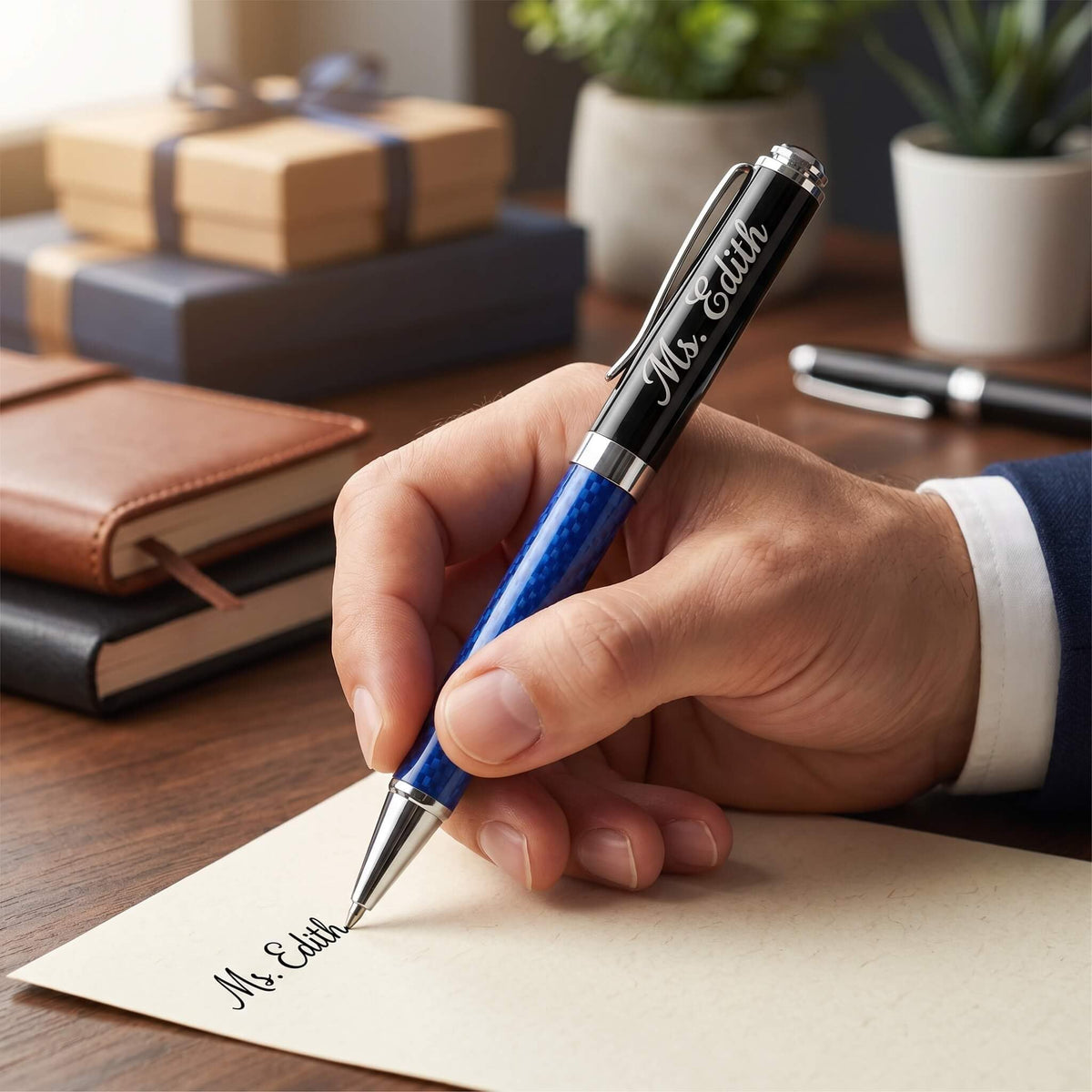 Personalized Pen-Office Gift Pen with Box-for Colleague Friends Business