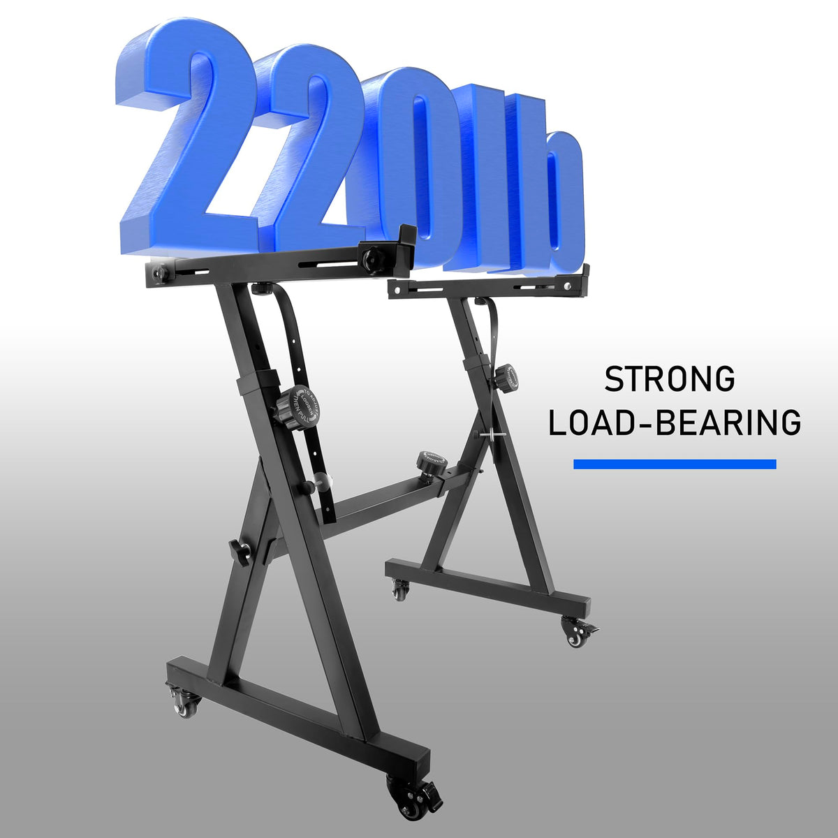 Universal Keyboard Stand, Z-style Heavy-Duty Piano Stand, Adjustable and Portable Piano Keyboard