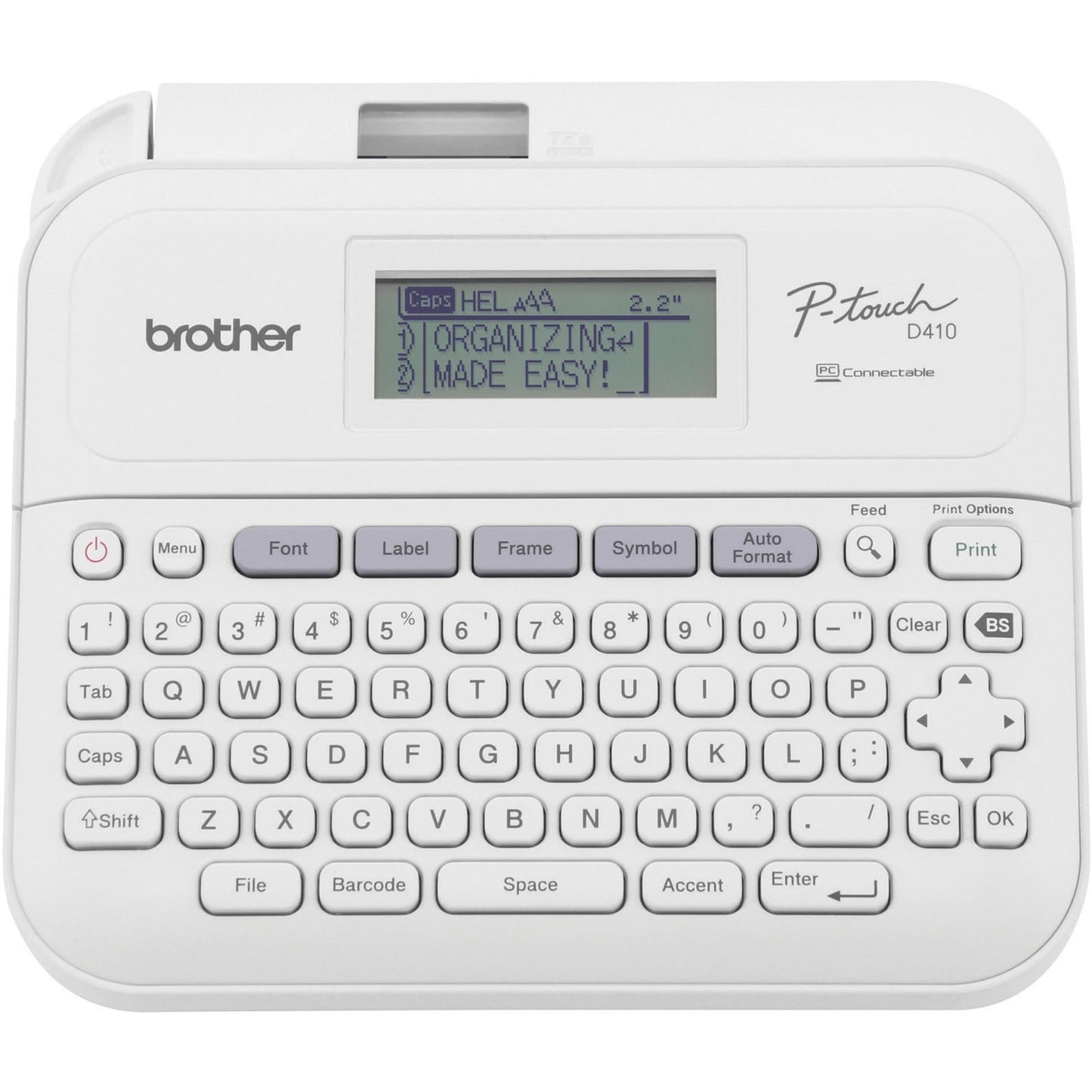 Brother P-Touch PT-D410 Home / Office Advanced Label Maker | Connect via USB to Create and Print on
