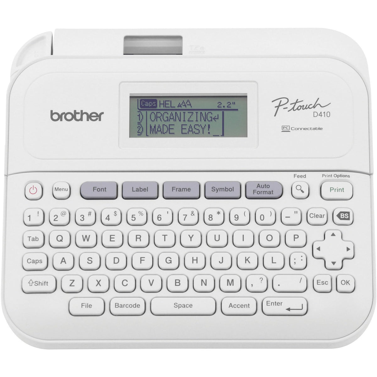 Brother P-Touch PT-D410 Home / Office Advanced Label Maker | Connect via USB to Create and Print on