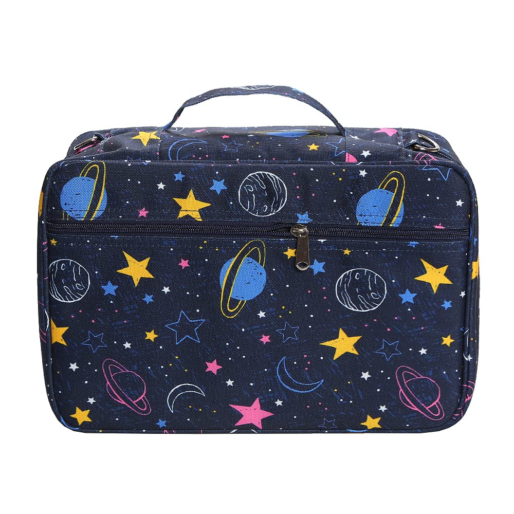Lbxgap 420 Slots Colored Pencil Case w/Handle & Shoulder Strap
