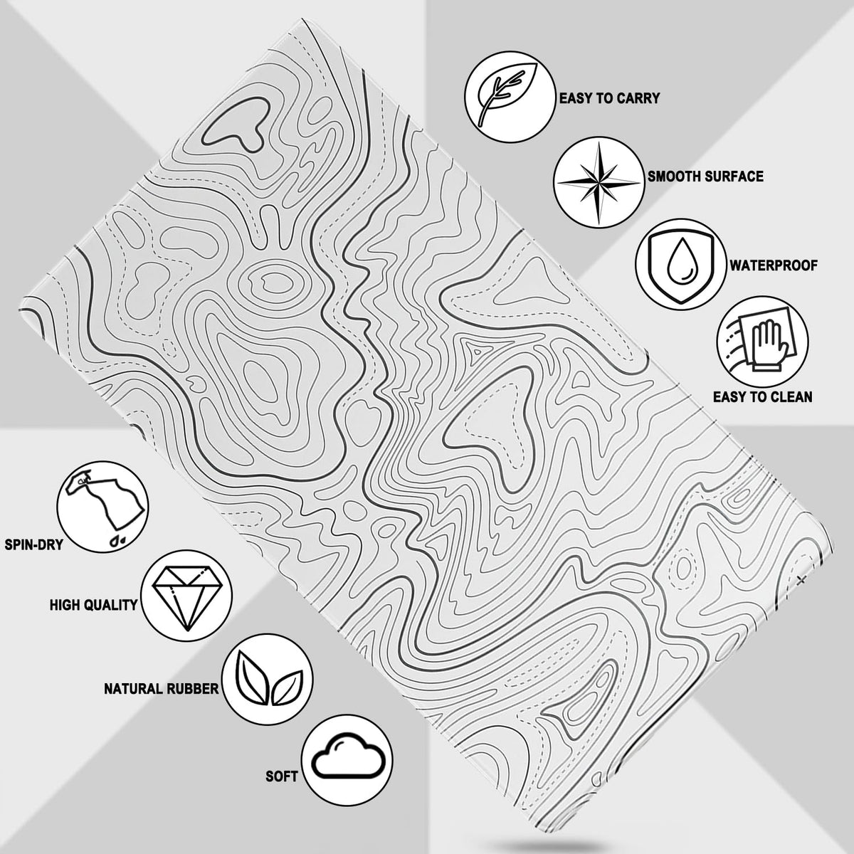 Large Mouse Pad, Water Resist Extra Gaming Large Mousepad with Stitched Edges, 31.5" x 15.7"