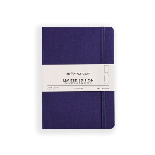 myPAPERCLIP Limited Edition A5 Plain Notebook | 192 Pages, 100 GSM, Soft Cover, A5 (5.83 × 8.27 in)