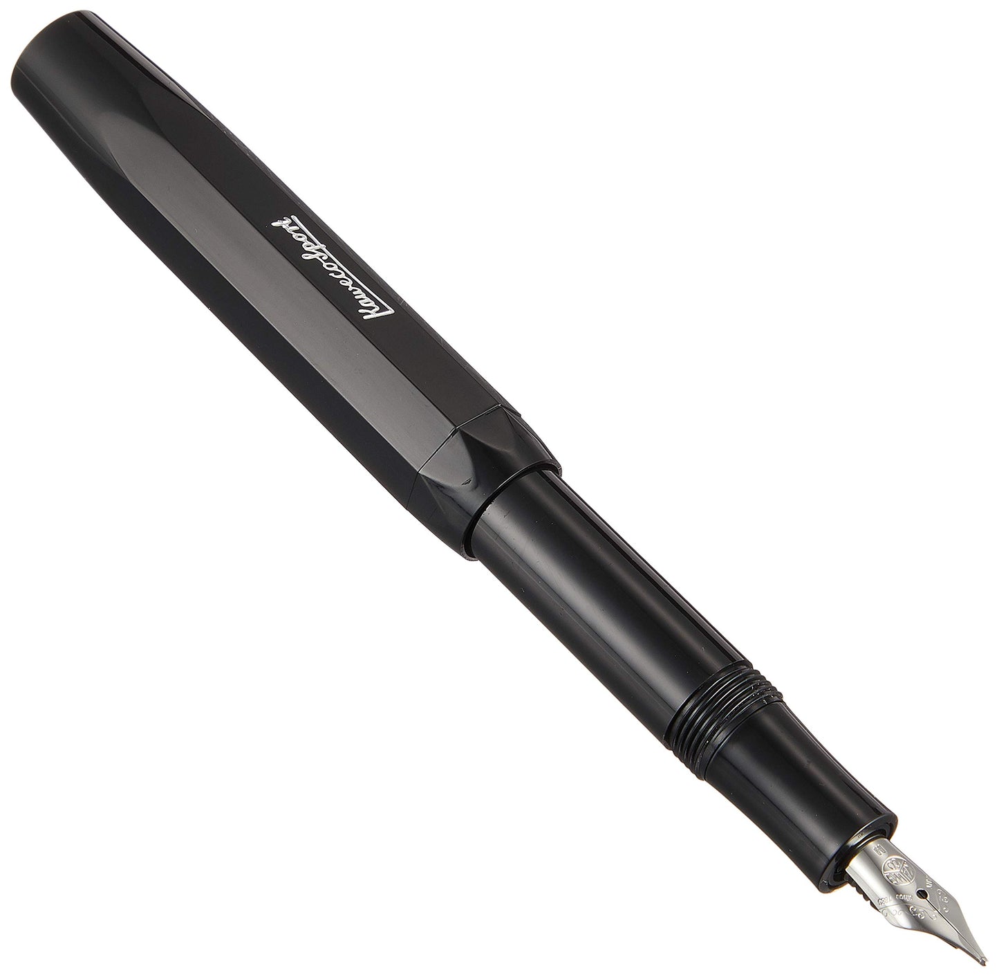 Kaweco SKYLINE SPORT Fountain Pen Black I Premium Fountain Pen for Ink Cartridges I Exclusive