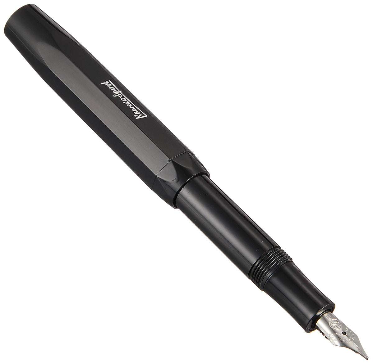 Kaweco SKYLINE SPORT Fountain Pen Black I Premium Fountain Pen for Ink Cartridges I Exclusive