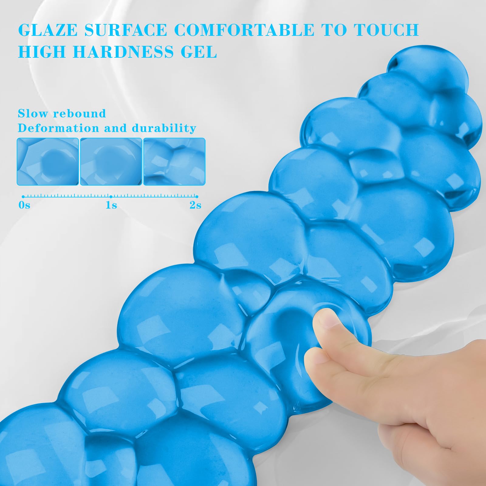 Gel Cloud Keyboard Wrist Rest, Cute Wrist Support and Arm Support Keyboard Rest for Keyboard Typing