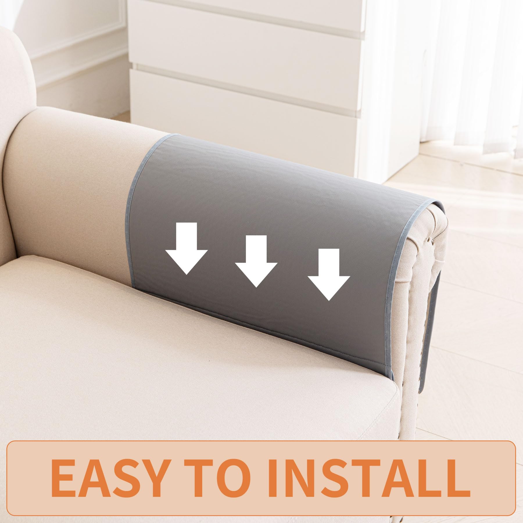 HAOMAIJIA Sofa Armrest Organizer, Remote Control Holder for Recliner Couch