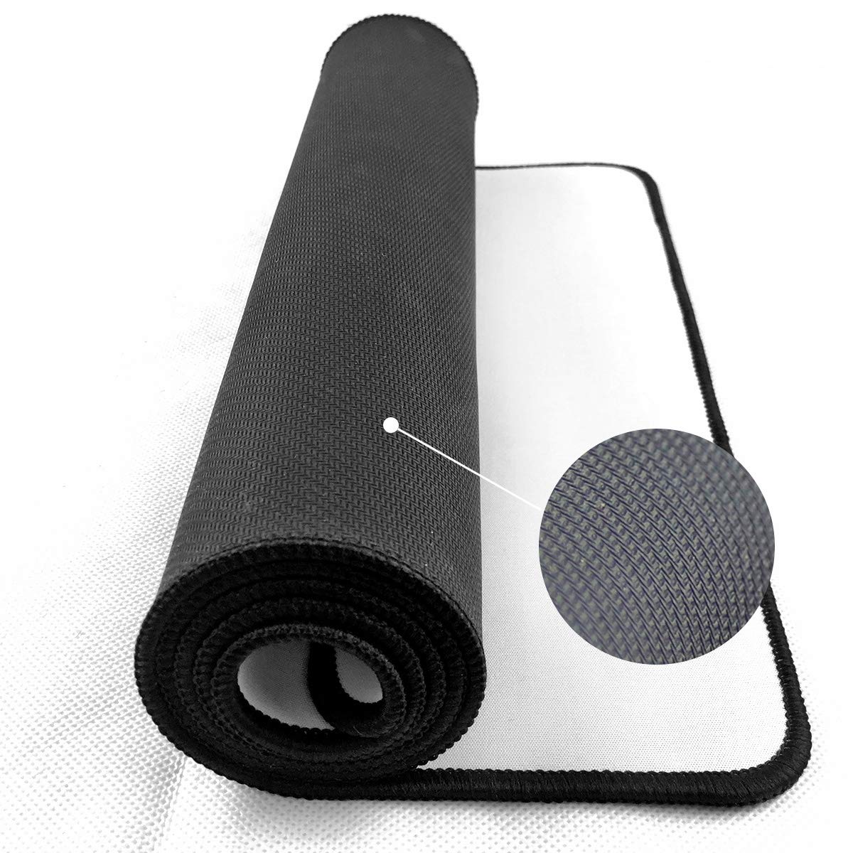 Qisan Large Gaming Mouse Pad Extended Size Mousepad for Computer Desktop PC Laptop