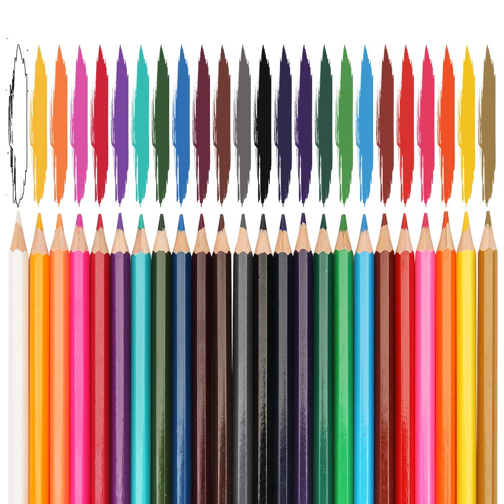 Madisi Colored Pencils Bulk, 12 Packs of 24-Count, 288 Pack