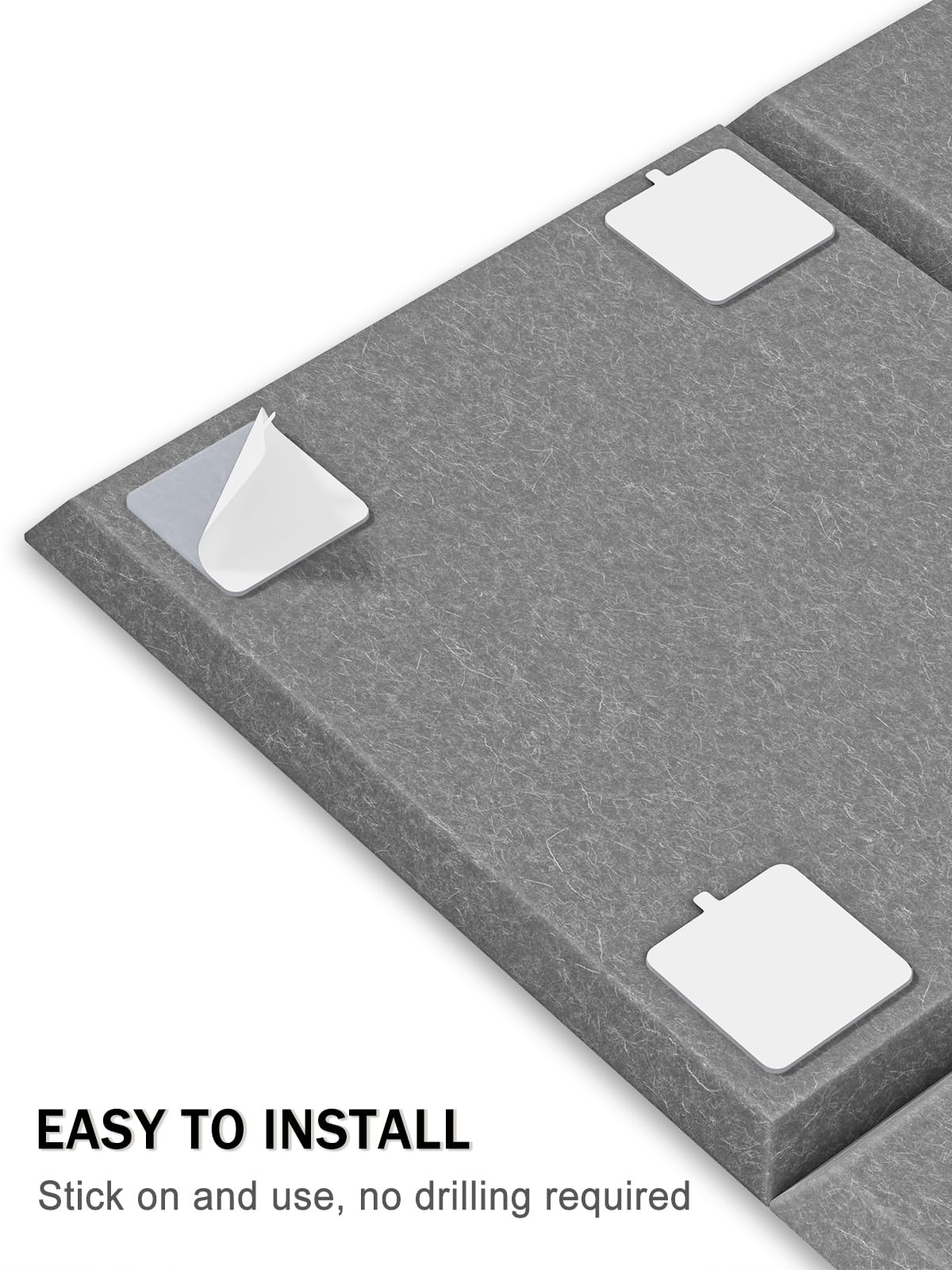 Hsurbtra Cork Board for Wall 24 x 18 Inch, 6 Pack Felt Bulletin Notice Board with Pushpins for