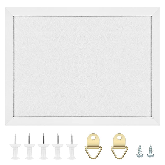 TORASO Cork Board Bulletin Board, Cork Boards for Walls with Pins, Eye Bolts, gaskets, Screws, Pin