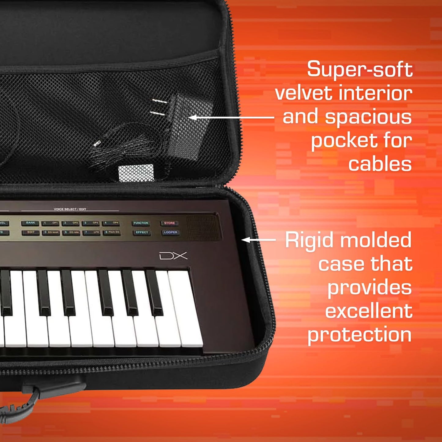 ANALOG CASES Yamaha Reface & Arturia KeyStep 37 Case - PULSE Hard Case
