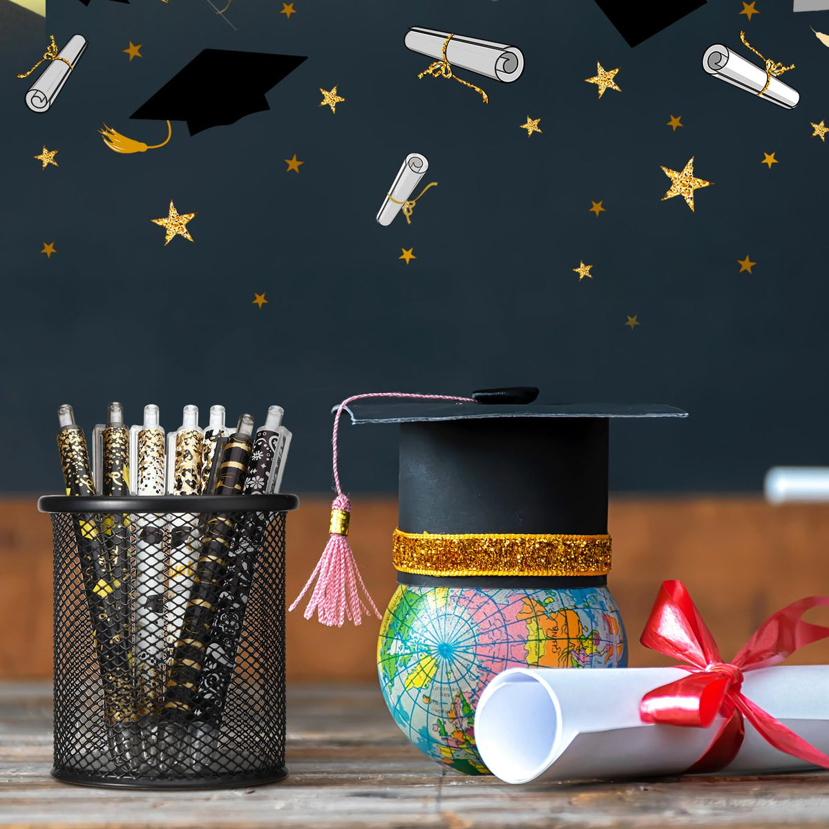 Leinuosen 120 Pieces 2026 Graduation Pen Bulk Class of 2026 Gifts Graduation Ballpoint Pens