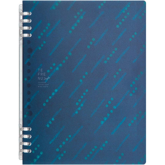 King Jim 9854TES-L104 Ring Notebook, Tefline, Style A5