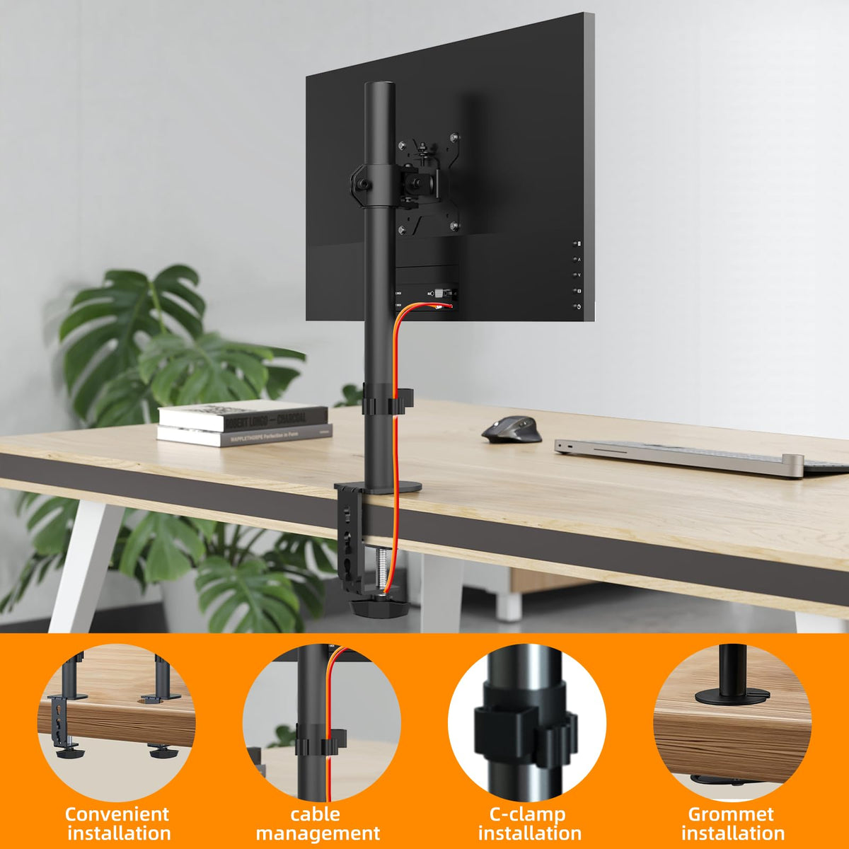 PHOLITEN Monitor Mount for 13-32" Screens, Up to 20lbs