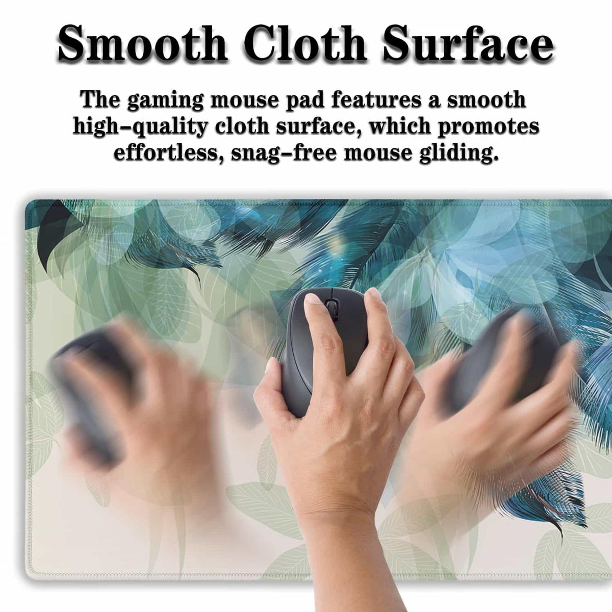 Samgula Gaming Mouse Pad Navy Desk Mat Large Desk Pads Mens Office Accessories Pad for Table