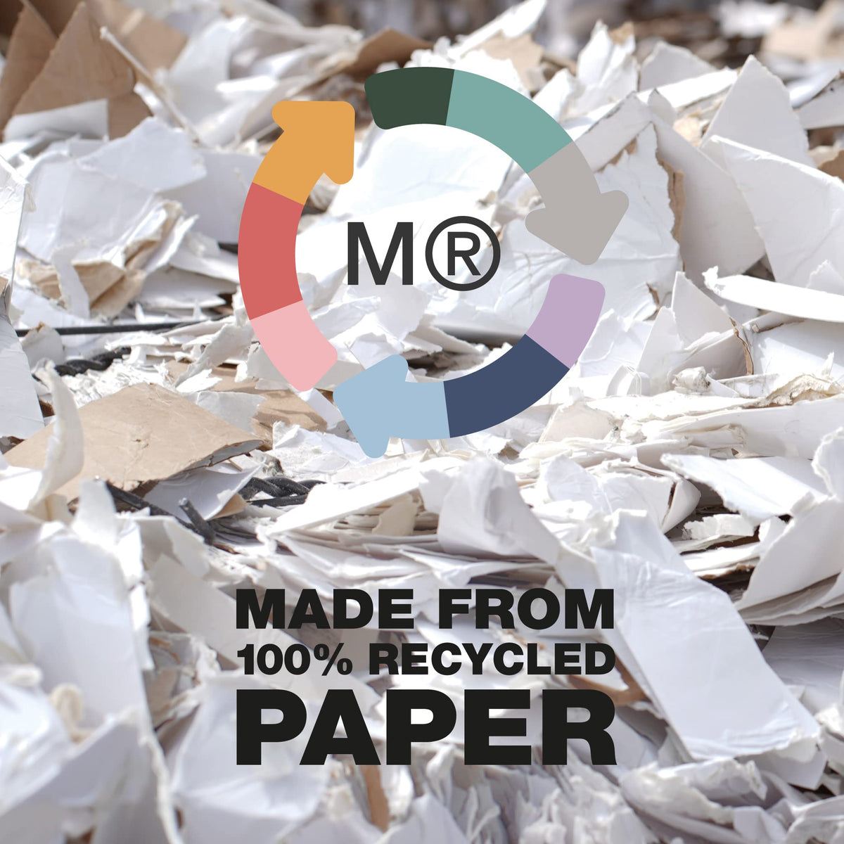 Miquelrius 2937 – Notebook 4 Recycled Cardboard ecoazteca M (DIN A5, 148 x 210 mm, 120 Sheets, 80